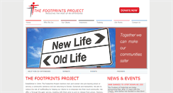 Desktop Screenshot of footprintsproject.co.uk